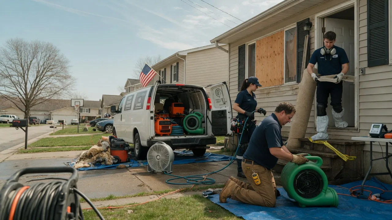Water Damage Restoration in Evanston, IL near me